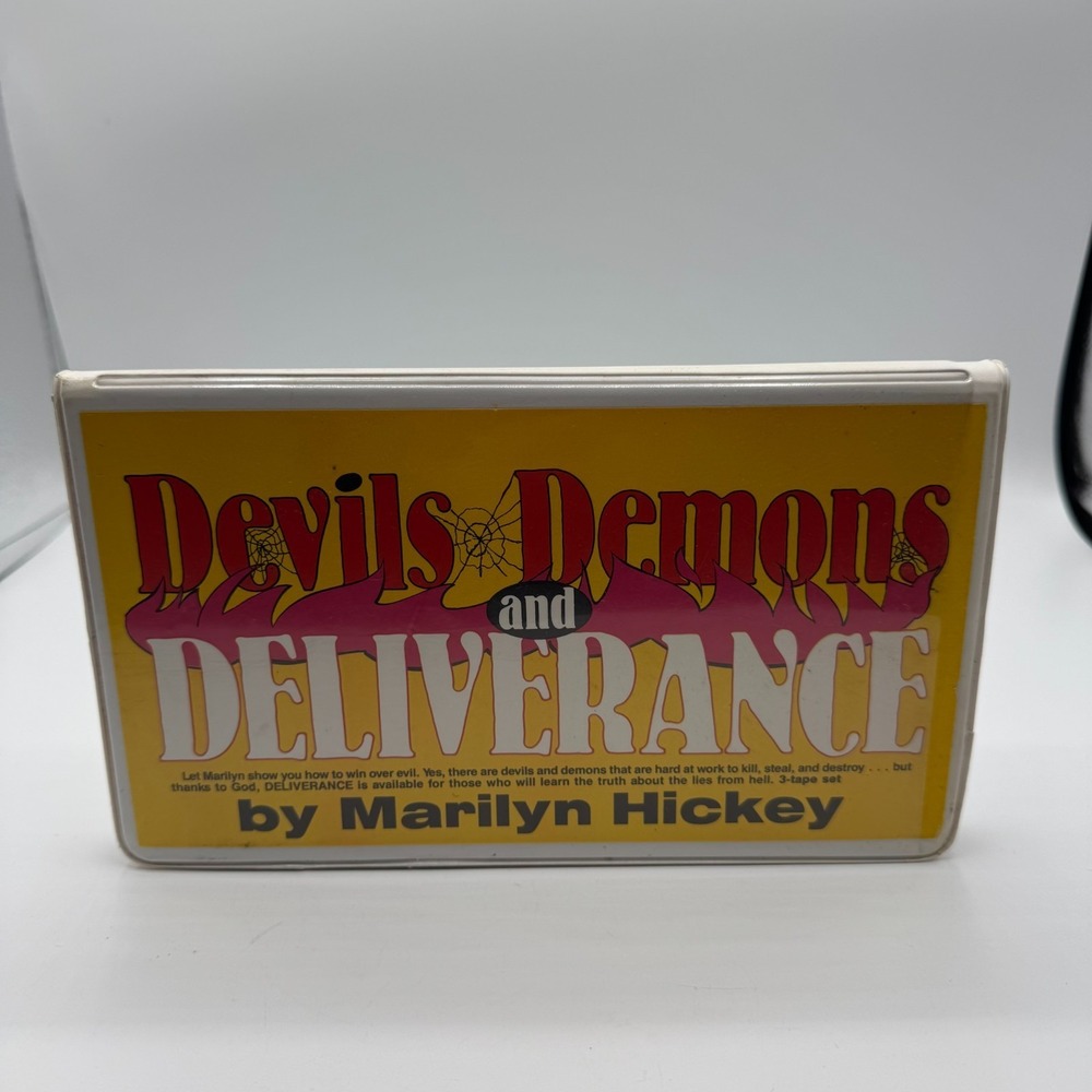 Marilyn Hickey Devils Demons Deliverance Cassette Set 3 Tape Christian Sermon